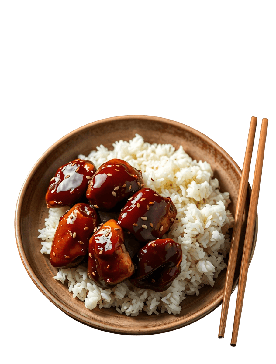 Teriyaki chicken rice bowl