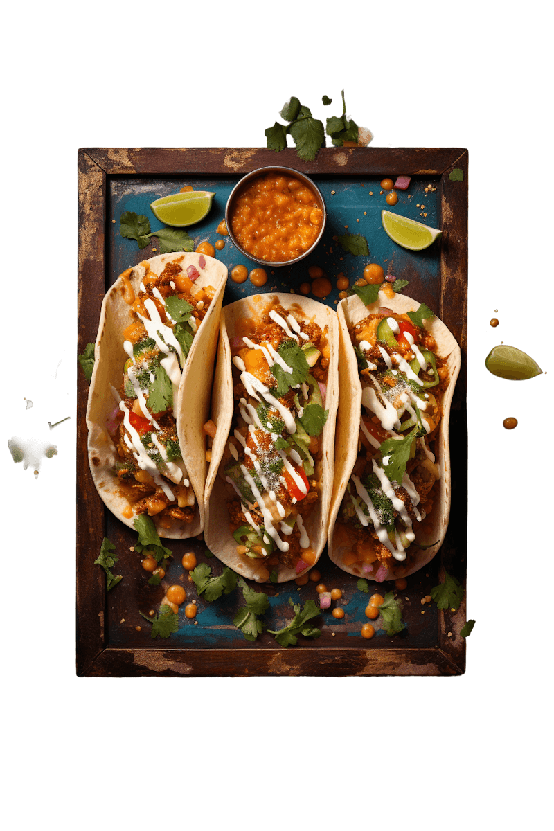 Street tacos platter